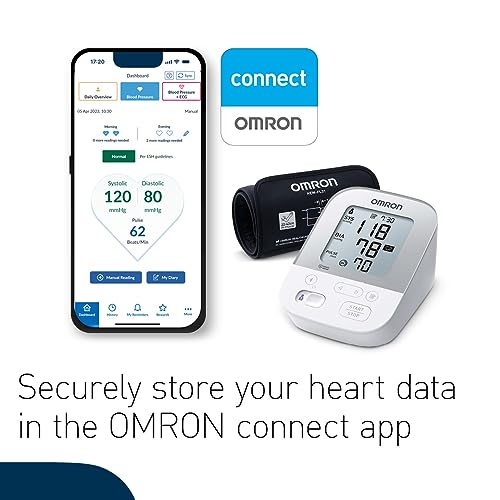 OMRON X4 Smart Blood Pressure Monitor: Bluetooth Connectivity