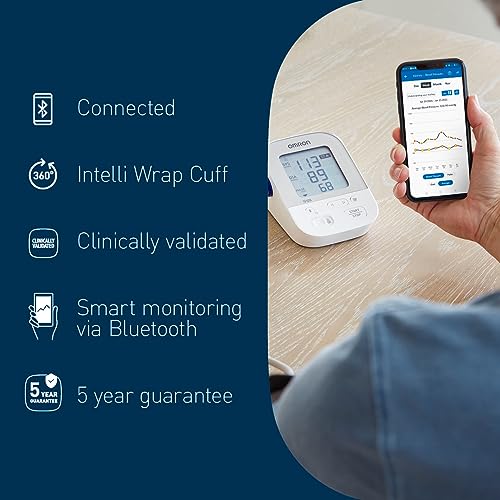 OMRON X4 Smart Blood Pressure Monitor: Bluetooth Connectivity