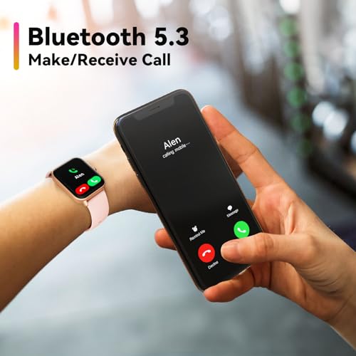 Alexa Smartwatch: Answer Calls, Heart Rate Monitor, 5ATM Waterproof