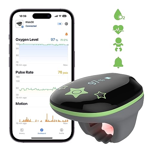 KidsO2 Ring: Wearable Health Monitor for Children