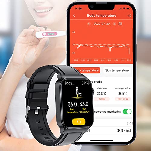 NITEBEAM E500 Smart Watch - Black