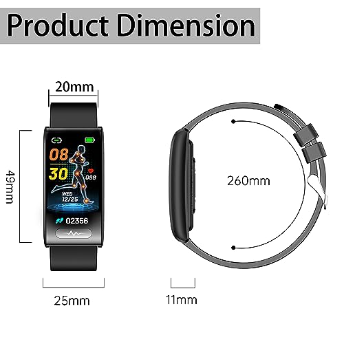 Waterproof ECG Smart Watch with Health Monitoring