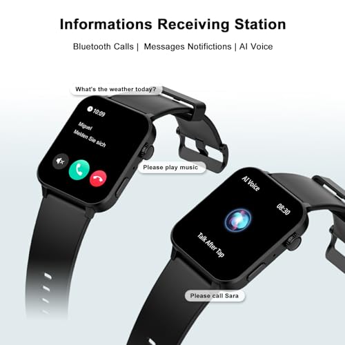 Blackview Smart Watch with AI Voice, 1.85" Display