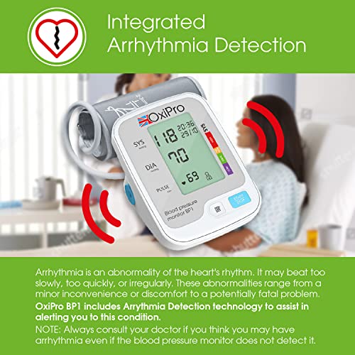 OxiPro BP1 - Clinically Validated Blood Pressure Monitor