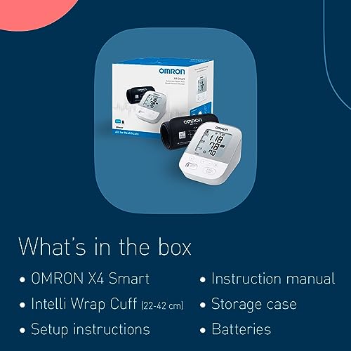OMRON X4 Smart Blood Pressure Monitor: Bluetooth Connectivity