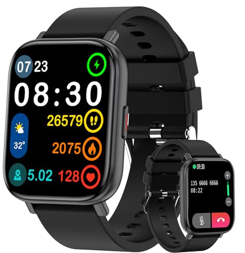 RIZAMZ 1.75” Waterproof Smartwatch for Android IOS
