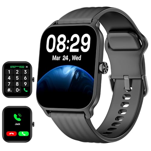 Baolubao Smartwatch: Alexa, Calls, Fitness, Sleep, Waterproof