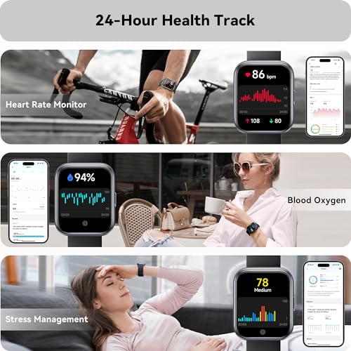 Smart Watch with Alexa, Heart Rate, Sleep Monitor