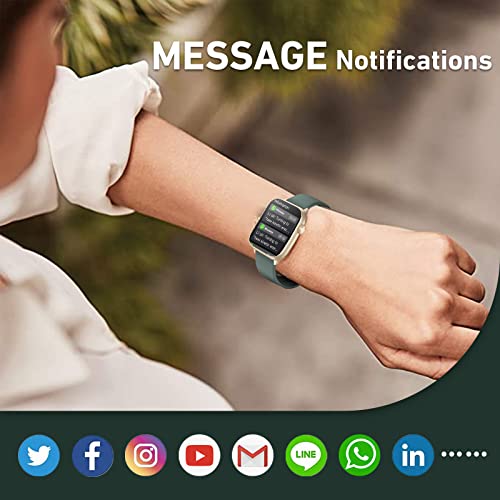 Muzaria Smartwatch - Calls, Voice Assistant, Fitness Tracker