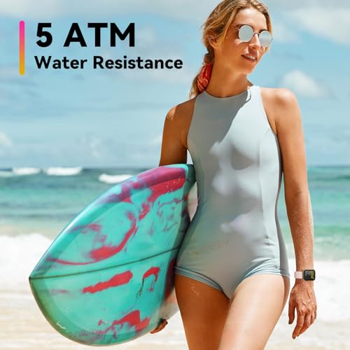 Alexa Smartwatch: Answer Calls, Heart Rate Monitor, 5ATM Waterproof