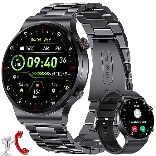 LIGE Bluetooth Smartwatch: Phone Call, Music, Fitness Tracker