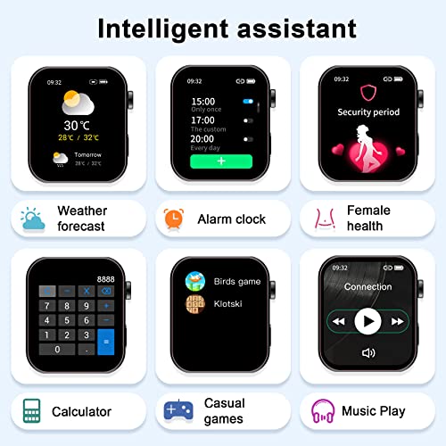 Multifunctional Smart Watch - Call, Health Monitoring, Sport Modes