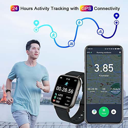 1.69" Touch Fitness Smart Watch - MOLOCY