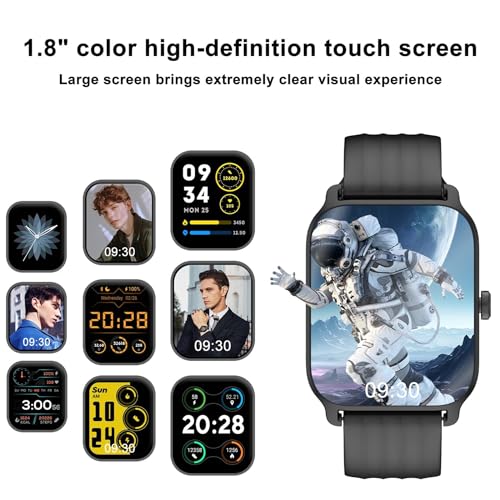 Baolubao Smartwatch: Alexa, Calls, Fitness, Sleep, Waterproof