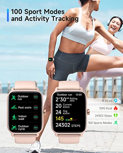 TOOBUR Smartwatch with Alexa for Women, Fitness Tracker