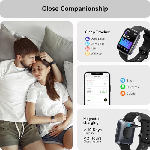 Smart Watch with Alexa, Heart Rate, Sleep Monitor
