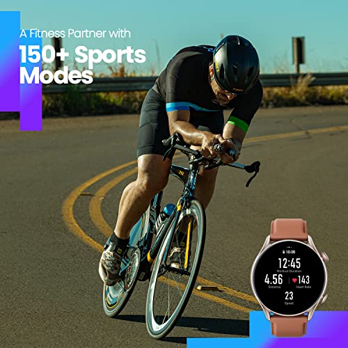 Amazfit GTR 3 Pro Smart Watch: AMOLED, 150+ Sports Modes