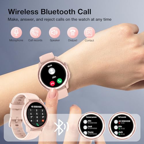Gerpeng Women's 1.32" Smartwatch - 110+ Sports Modes