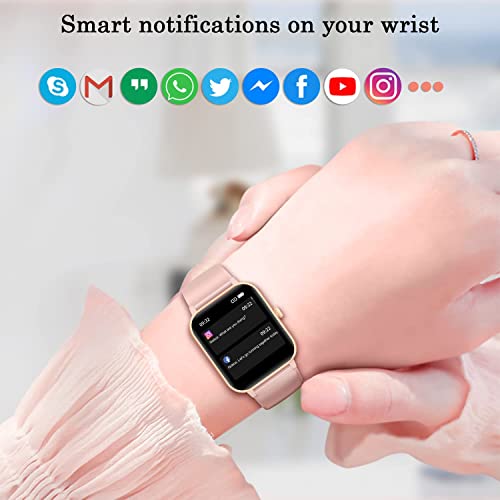 Women's Blackview Smartwatch: Fitness, Heart Rate, Sleep Monitor