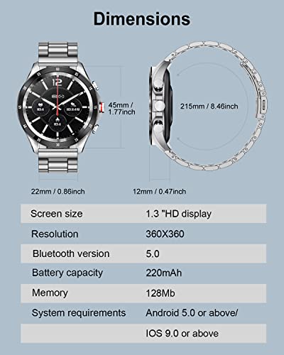 LIGE Smart Watch for Men, Fitness Tracker