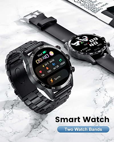 LIGE Men's Smart Watch: Calls, Chat, Fitness