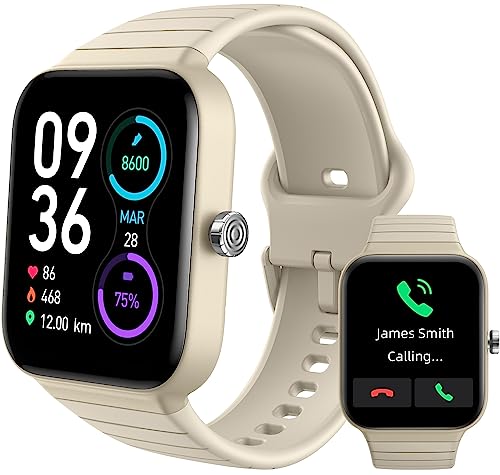 Alexa Smart Watch with Heart Rate Sleep Monitor