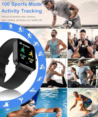Alexa Smartwatch with Call Function, Fitness Monitoring
