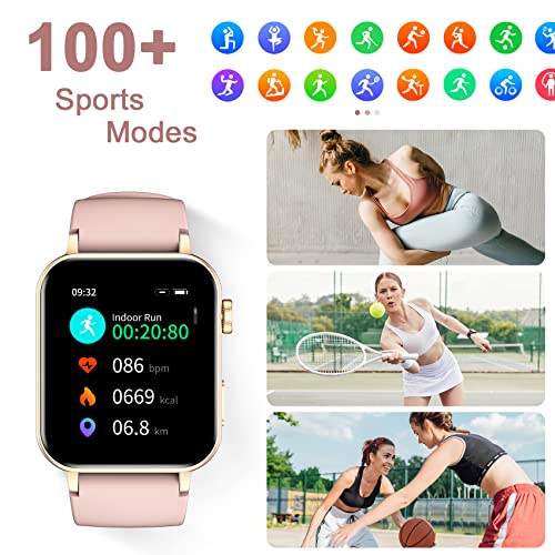 FeipuQu Smart Watch - Call, Oxygen, Heart, Sleep Monitor