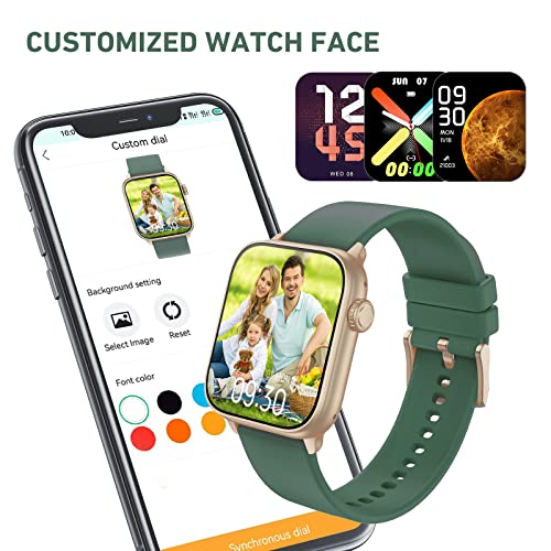 Muzaria Smartwatch - Calls, Voice Assistant, Fitness Tracker