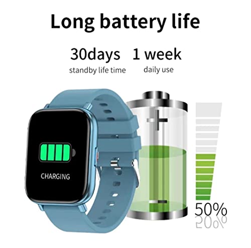 RIZAMZ 1.75” Waterproof Smartwatch for Android IOS