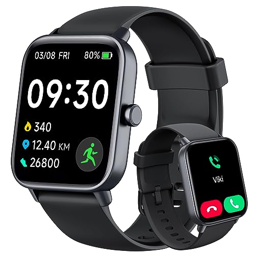 Men's Smartwatch: Alexa Built-in, Bluetooth Call, 1.8" Display