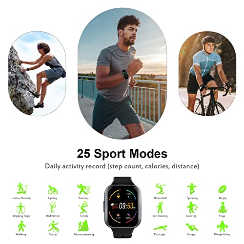 HD Touch Screen Smart Watch, Fitness Tracker