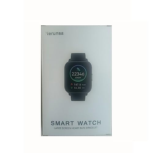 1.69" Smartwatch - Sleep/Heart Rate Tracker, Sport Modes