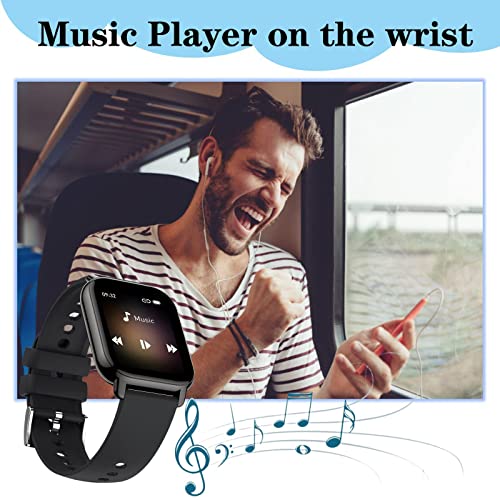 Goodatech Smartwatch: Phone Call, Waterproof, Fitness Tracker