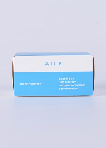 AILE Pulse Oximeter: Accurate Red Screen Oxygen Monitor