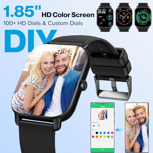 Smart Watch with HD Touch Screen & 100+ Sports Modes