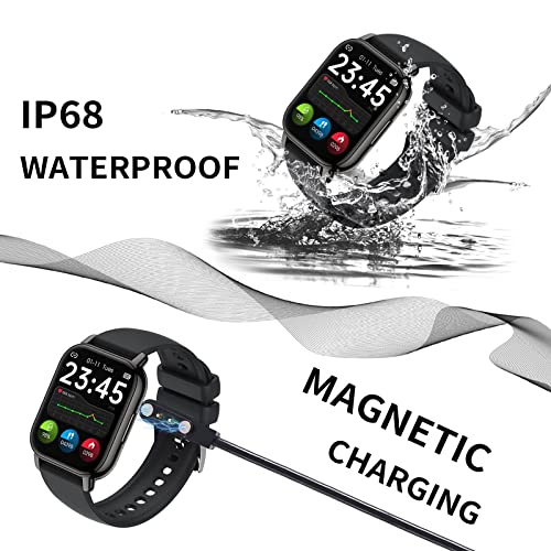 Goodatech Smartwatch: Phone Call, Waterproof, Fitness Tracker