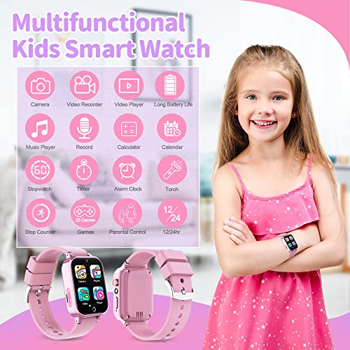 Smartwatch - HD Touchscreen Camera, Games, Music, Alarm