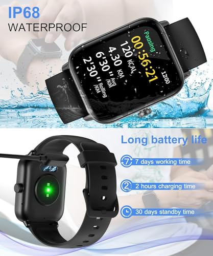Alexa Smartwatch with Call Function, Fitness Monitoring