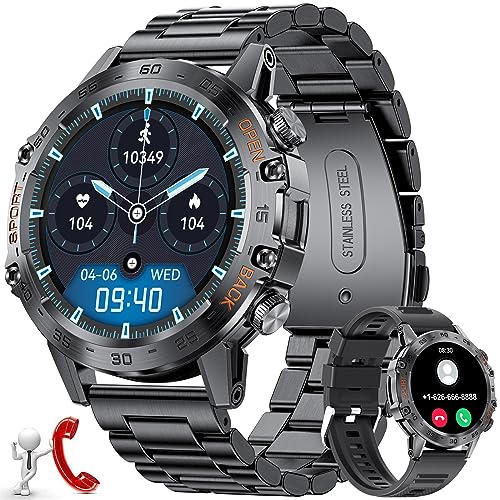 Bluetooth Smartwatch for Android iOS Phone - Activity Tracker