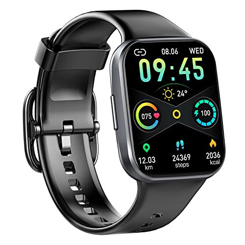 1. 1.69" Fitness Smartwatch with Heart Rate Sleep Monitor