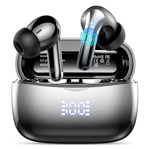 Bluetooth 5.3 Wireless Earbuds with Noise Cancelling