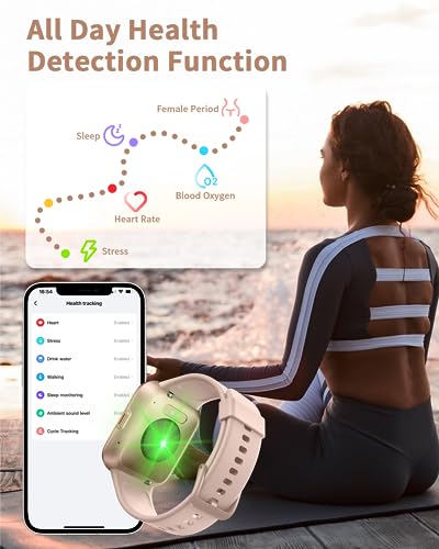 Women's Alexa Smartwatch: Answer Calls, Touch Screen, Fitness