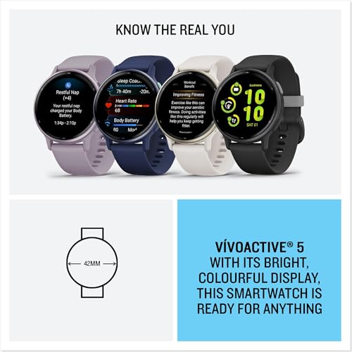 Garmin Vivoactive 5 GPS Smartwatch with Health Monitoring