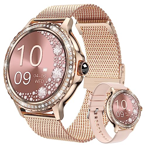 Women's Smart Watch with Blood Oxygen/Heart Rate Monitor