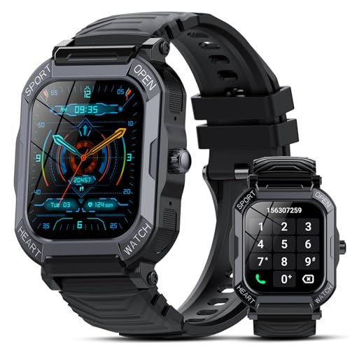 Men's Smart Watch: Call, Fitness, Heart Rate, 113 Modes