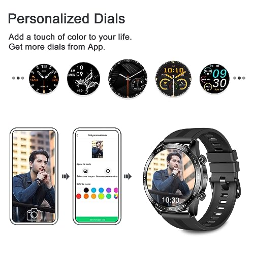 Blackview Smartwatch: Calls, Fitness, Heart Rate, Sleep Monitor