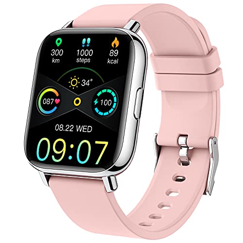 1.69" Smartwatch with Heart Rate & Sleep Monitor