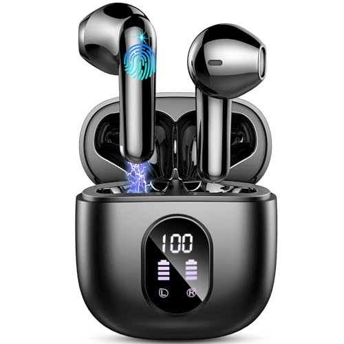2023 Wireless Earbuds with Mic, Noise Cancelling, IP7 Waterproof