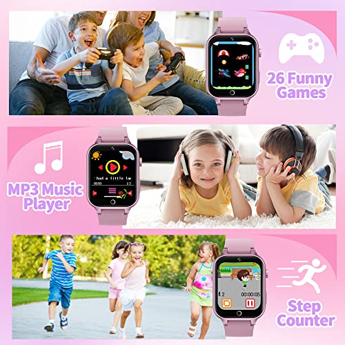 Smartwatch - HD Touchscreen Camera, Games, Music, Alarm